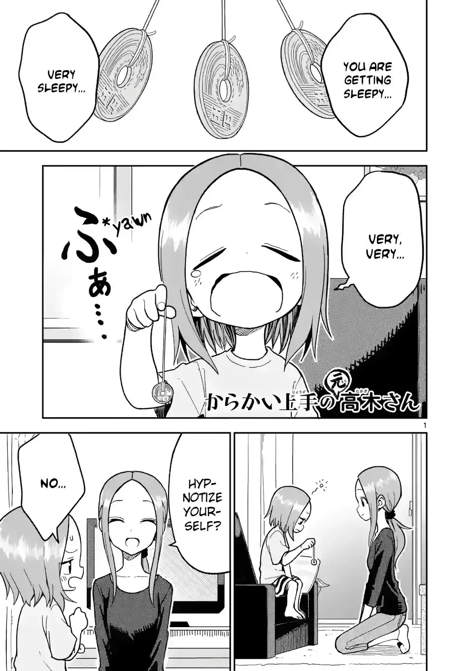 Karakai Jouzu no (Moto) Takagi-san Chapter 184 1